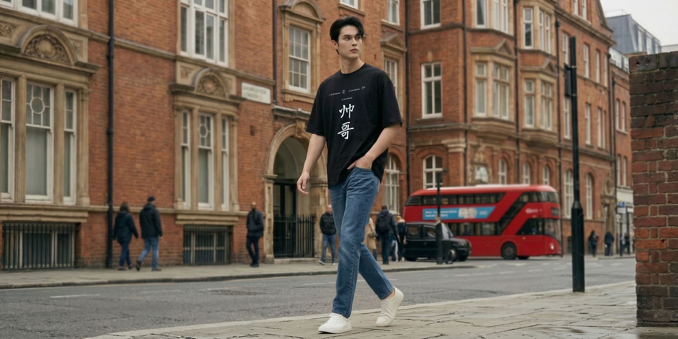 flex collection stack of unique t-shirts