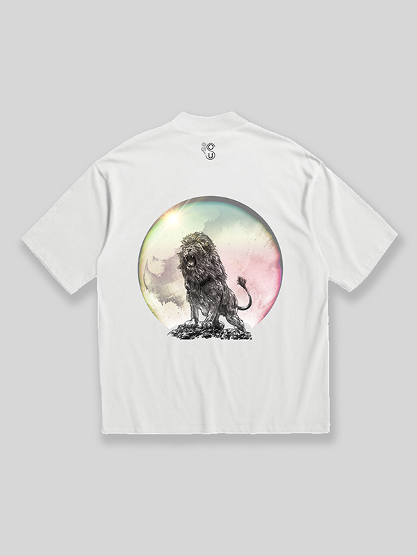 Courage x Lion | SOUL | Oversized Premium Cotton T-shirt – The